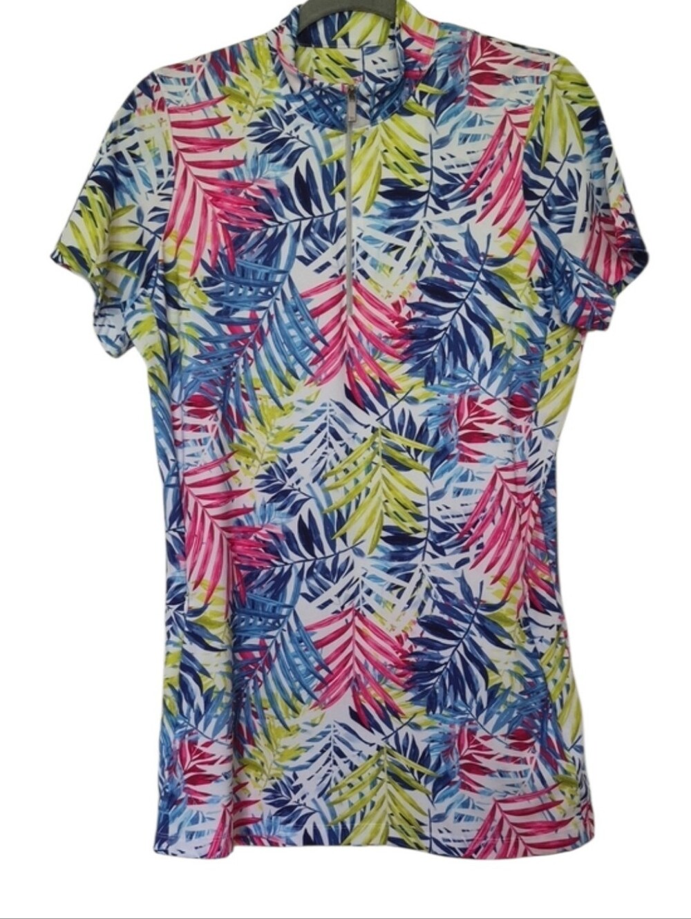 Tail Size Medium Tropical Palm Print Athletic Dress with Shorts Tennis Golf